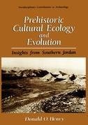 Prehistoric Cultural Ecology and Evolution