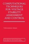 Computational Techniques for Voltage Stability Assessment and Control