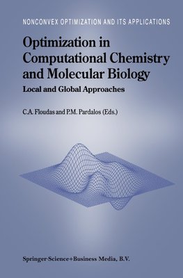 Optimization in Computational Chemistry and Molecular Biology