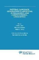 Natural Language Generation in Artificial Intelligence and Computational Linguistics