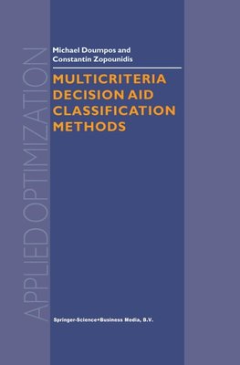 Multicriteria Decision Aid Classification Methods