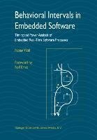 Behavioral Intervals in Embedded Software