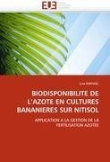 BIODISPONIBILITE DE L'AZOTE EN CULTURES BANANIERES SUR NITISOL