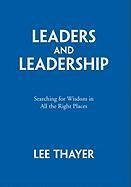 Leaders and Leadership