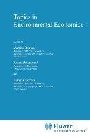 Topics in Environmental Economics