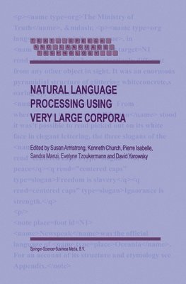 Natural Language Processing Using Very Large Corpora