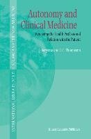 Autonomy and Clinical Medicine