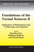 Foundations of the Formal Sciences II