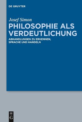 Philosophie als Verdeutlichung