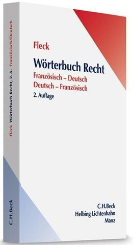 Wörterbuch Recht