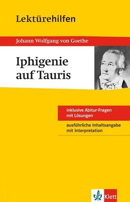 Lektürehilfen. Iphigenie auf Tauris