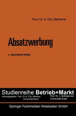 Absatzwerbung