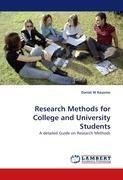 Research Methods for College and University Students