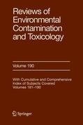 Reviews of Environmental Contamination and Toxicology 190