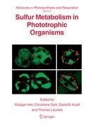 Sulfur Metabolism in Phototrophic Organisms