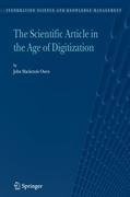 The Scientific Article in the Age of Digitization