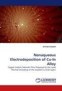 Nonaqueous Electrodeposition of Cu-In Alloy