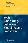 Social Computing, Behavioral Modeling, and Prediction