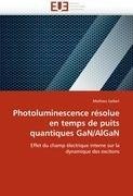 Photoluminescence résolue en temps de puits quantiques GaN/AlGaN