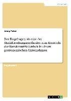 Der Fragebogen als eine der Marktforschungsmethoden zum Ermitteln der Kundenzufriedenheit in einem gastronomischen Unternehmen