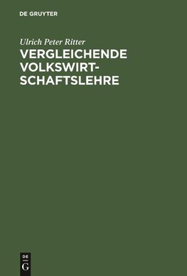 Vergleichende Volkswirtschaftslehre