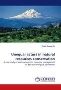 Unequal actors in natural resources conservation