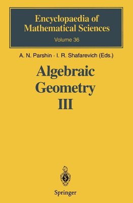 Algebraic Geometry III