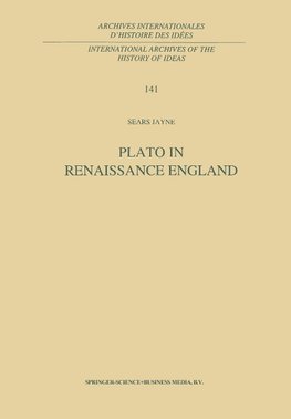 Plato in Renaissance England