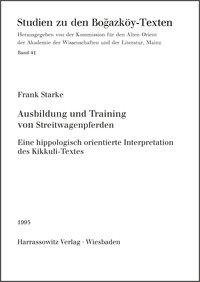 Ausbildung und Training von Streitwagenpferden