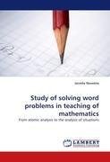 Study of solving word problems in teaching of mathematics