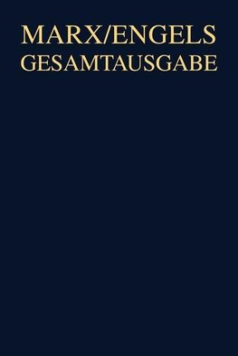 Friedrich Engels: Werke, Artikel, Entwürfe Mai 1883 bis September 1886