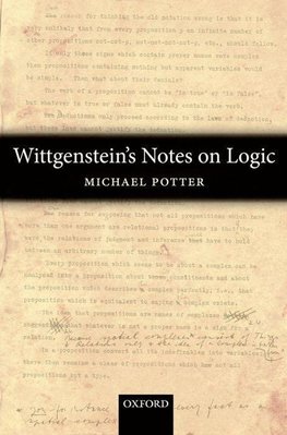 Wittgenstein's Notes on Logic