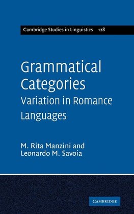 Grammatical Categories