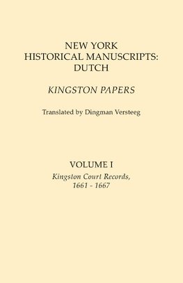 New York Historical Manuscripts