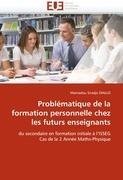 Problématique de la formation personnelle chez les futurs enseignants