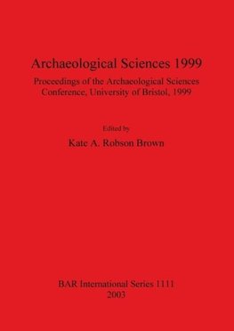 Archaeological Sciences 1999