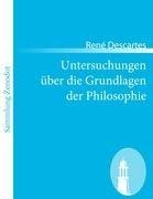 Untersuchungen über die Grundlagen der Philosophie