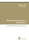 Matrixorganisationen in Deutschland