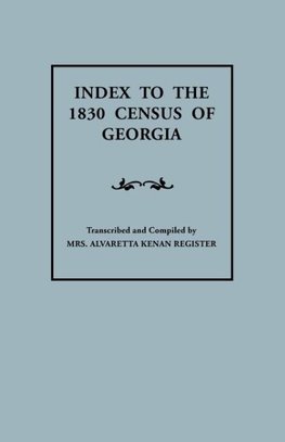 Index to the 1830 Census of Georgia