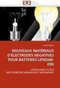 NOUVEAUX MATÉRIAUX D'ÉLECTRODES NEGATIVES POUR BATTERIES LITHIUM-ION