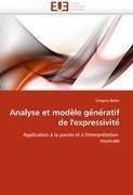 Analyse et modèle génératif de l'expressivité