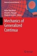 Mechanics of Generalized Continua