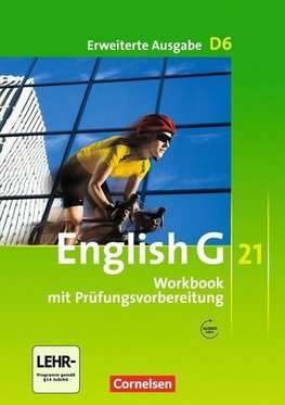 English G 21. Erweiterte Ausgabe D 6. Workbook mit Audios online