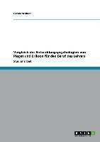 Vergleich der Entwicklungspsychologien von Piaget und Erikson für den Beruf des Lehrers