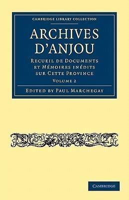 Archives D'Anjou - Volume 2