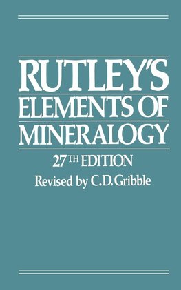 Rutley's Elements of Mineralogy