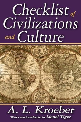 Kroeber, A: Checklist of Civilizations and Culture