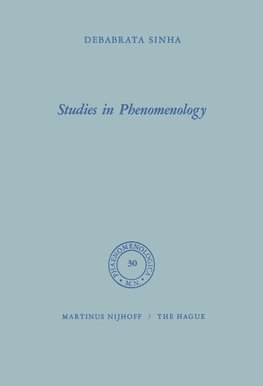 Studies in Phenomenology