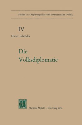 Die Volksdiplomatie