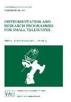 Instrumentation and Research Programmes for Small Telescopes